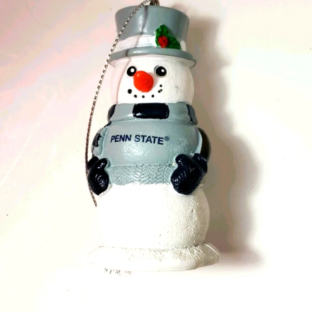 Penn State University Christmas Decoration Snowman Tree Ornament